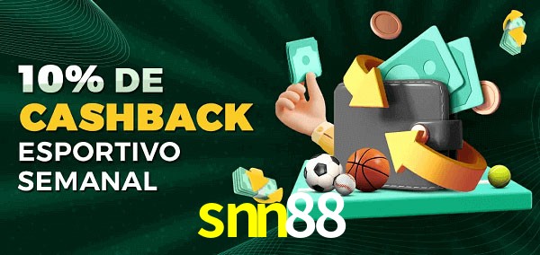 10% de bônus de cashback na snn88