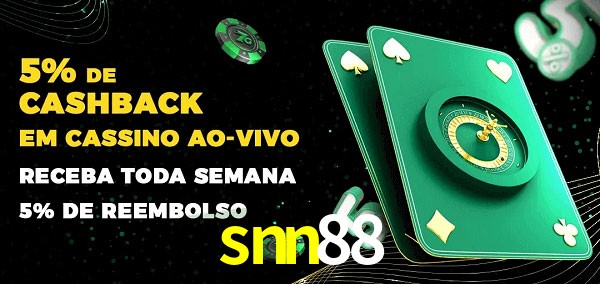 Promoções do cassino ao Vivo snn88
